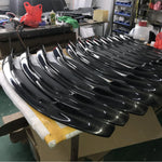 Fits: E46 M3 Front Spoiler Lip Carbon Fiber CSL 1 Style For OEM Bumper
