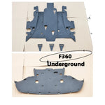 For Ferrari 360 undertrays F360 undertrays front and rear