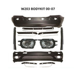 For mercedes benz W203 C32 AMG body kit 2000-2007 C200K/C230/C280/C300