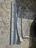 Front Rear Lip Side Skirts For W126 C126 SEC Face lift AMG Coupe