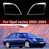 Pair For Opel Vectra Headlights Lens Cover Opel Vectra Headlamp Lens Cover 2002-2004