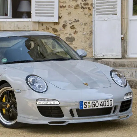 Front Spoiler Lip For Porsche 997 GTS Front bumper with lip Fiberglass