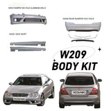 For mercedes benz W209 AMG CLK63 body kit 04-06