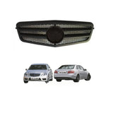 For mercedes benz w212 front grille gloss black 2010-2013