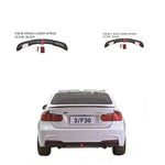 For BMW F30 F35 MP rear diffuser with led gloss black