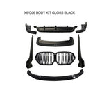 For BMW X6 G06 body kit gloss black 2020-2021