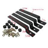 Motorcycle Adjustable Universal Hard Saddle Bag Mounting Bracket Kit Fit For Harley Street Road Glide Cruiser Heavy Duty Kits