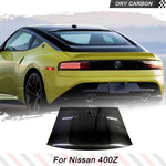 Dry Carbon Fiber Racing Car Roof Trim Cover For Nissan 400Z 2023