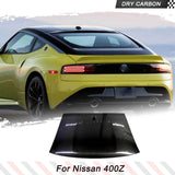 Dry Carbon Fiber Racing Car Roof Trim Cover For Nissan 400Z 2023