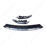 3Pcs Car Front Bumper Lip Spoiler Splitter Diffuser Cover Canards Gloss Black Body Kit Tuning ABS For BYD Seal EV 2022 2023 2024