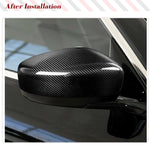Car Side Rear View Mirror Covers Caps For Infiniti G37 G25 G35 2007-2013 Add On Side Mirror Cap Cover Shell Car Racing Body Kits