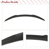 Carbon Fiber Trunk Spoiler Fits for BMW 6 Series F06 F13 640i 650i M Sport M6 2012-2018 Rear Boot Lid Highkick Spoiler Lip FRP