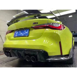 For BMW M3 G80 M4 G82 G83 MP Style Carbon Fiber Back lip Car Rear Bumper Diffuser Splitters Spoiler Car Accessories body kit