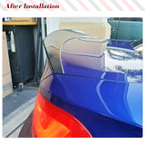 Carbon Fiber Car Trunk Spoiler for for BMW 1 Series E82 Coupe 2007-2013 Auto Rear Racing Spoiler Boot Lid Highkick Wing Lip