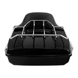 Chopped Pack Trunk Luggage Rack Pad For Harley Tour Pak Electra Road Glide 14-24