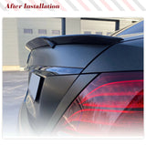 Carbon Fiber Car Rear Trunk Racing Spoiler for Mercedes-Benz E Class W213 E43 E63 AMG S Sedan 2016 - 2019 Car Rear Wing Spoiler