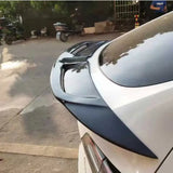 CM Style Real Carbon Fiber Rear Trunk Lip Wing Spoiler for Tesla Model Y Auto Racing Car Ducktail Spoiler Body Kit