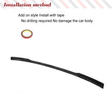 Dry Carbon Rear Car Door Tailgate Rear Trunk Lid Trim Cover for Land Rover Range Rover Sport Rear Door Tailgate Trunk Lid Lip