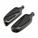 Motorcycle Male Mount-Style Footpeg Footrest For Harley Touring Road Street Glide Sportster 883 1200 with Diameter 11mm