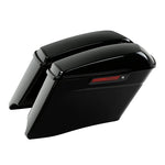 Motorcycle 4" Stretched Hard Saddlebag Bags For Harley Touring Road King Road Glide Street Glide 2014-2024