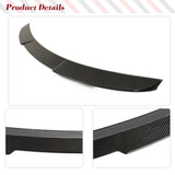 Rear Trunk Spoiler Wing For BMW 4 Series G22 M Sport Coupe G82 M4 2021 2022 Car Tail Rear Boot Lip Wing Spoiler Dry Carbon Fiber