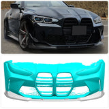 Front Bumper Lip Splitters Spoiler For BMW 3 4 Series G80 M3 G82 G83 M4 2021-2023 Carbon Fiber Car Front Lip Chin Guard Apron
