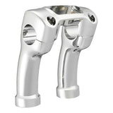 4" Tall Handlebar Riser Clamp For Harley Softail Breakout Standard Street Bob FXBB FXDR FXBR 1.25" Bar