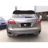 Resin Front Rear Bumper Side Skirt Engine Hood Wheel Eyebrow for Porsche Cayenne 958.1 Modified Wide Body Kit Car Accessories