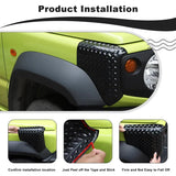 ABS Fender Wrap Corners Decoration Guard Cover for Suzuki Jimny 2019 2020 2021 2022 2023 2024 Exterior Accessories