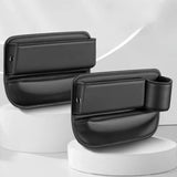 Car Seat Gap Storage Box Multifunctional Storage Bag PU Leather Large Capacity Gap Filling for Phone Card Car Storage Supplies