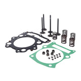 Motorcycle Motorbike Cylinder Cover Gasket Seal Intake Exhaust Valve Kit For YAMAHA Raptor 660R YFM660R 4X4 2001-2005