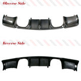 Carbon Fiber / Black FRP Car Rear Bumper Guard Lip Diffuser Spoiler for BMW 3 Series E92 M3 2007 - 2013 Rear Bumper Lip Diffuser
