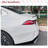 ABS Glossy Black Car Rear Trunk Spoiler for BMW 5 Series I5 G60 G61 M Sport 2024 Car Rear Trunk Racing Spoiler Wing Lip