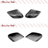 For Chevrolet Corvette C8 Stingray 2020UP Dry Carbon Mirror Cover Caps Add ON Style Real Carbon Side C8 Mirror Shell Car Kits
