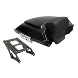 5.5" Razor Pack Trunk Pad Rack For Harley Touring Street Glide Road King Electra Glide Ultra Limited Road Glide FLHXS 2014-2023