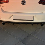 Style Rear Bumper Diffuser Lip Spoiler Splitter For VW Golf 7 7.5 MK7 MK7.5 GTI Facelift 2017-2020 Tuning Car Accessories