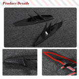 Dry Carbon Car Front Canards For Toyota Supra GR A90 A91 MK5 2019-2023 Car Front Body Kits Spoiler Canard Valence Chin Splitters