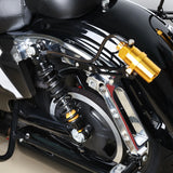 Remote Reservoir Rear Suspension Shocks Fit For Harley Street Road Glide Road King 2014-2024 Motorcycle