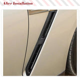 Fits For Nissan GTR R35 09-15 REAL Carbon Side Fender Air Vent Cover Fins Air Intake