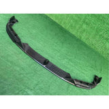 For BMW F95 X5M 2019+ Carbon Fiber Car Front Bumper Diverter Spoiler Diffuser Front lip chin L Style upgraded body kit