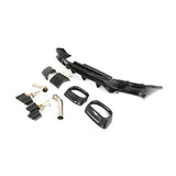 For Mercedes Benz GLE Class W167 C167 GLE63 AMG Carbon Fiber Rear Bumper Diffuser Lip With Exhaust Tips Tailpipe