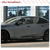 ABS Glossy Black Car Side Skirts Extension Spoiler for BMW 5 Series I5 G60 2024 Car Racing Side Body Kits Extension Lip Spoiler