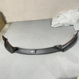 Gloss Black Front Bumper Lip Chin Diffuser Body Kit Spoiler Deflector Tuning Accessories Modified For Tesla Model 3 2017-2022