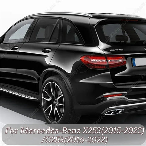 2Pcs Wheel Arch Fender Flares Mudguards GLC43 GLC63 AMG Upgrade For Mercedes-Benz GLC SUV X253 2015-2022 Coupe C253 2016-2022