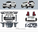 FOR TOYOTA PRADO FJ150 body kit 2010-2017 Change to 2018