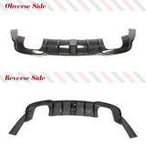 Carbon Fiber Car Rear Bumper Diffuser for S3 Carbon Fiber Rear Bumper Diffuser Lip WIth LED Light For Audi A3 Sline S3 2017-2020