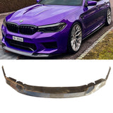 Dry carbon fiber GTS-V front lip for F90 M5 front bumper splitter