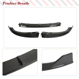 Car Front Bumper Lip Spoiler for BMW 4 Series I4 G26 M Sport Gran Coupe 2021-2023 Carbon Fiber Front Lip Splitters Chin Guard