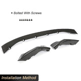 Car Front Bumper Lip Spoiler for BMW G80 M3 G82 M4 2021 2022 Auto Front Lip Chin Apron Guard Body Kits Prepreg Dry Carbon Fiber