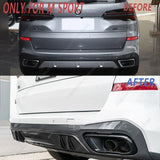 M Performance Style Rear Bumper Splitter Lip Rear Diffuser For Bmw X5 G05 30d 40d 40i M50i M50d Bodykits 2018-2023 M Sport